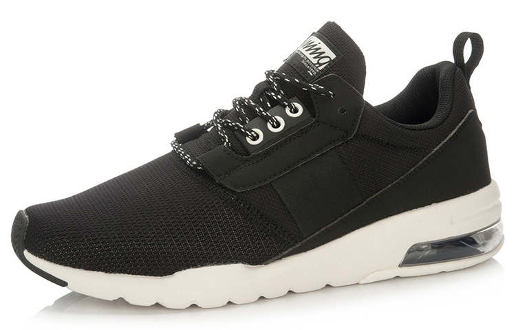 Li-Ning Running Shoes Low 'Black White' 圖 2