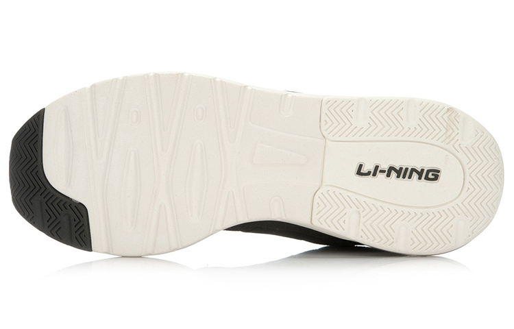 Li-Ning Running Shoes Low 'Black White' 圖 5
