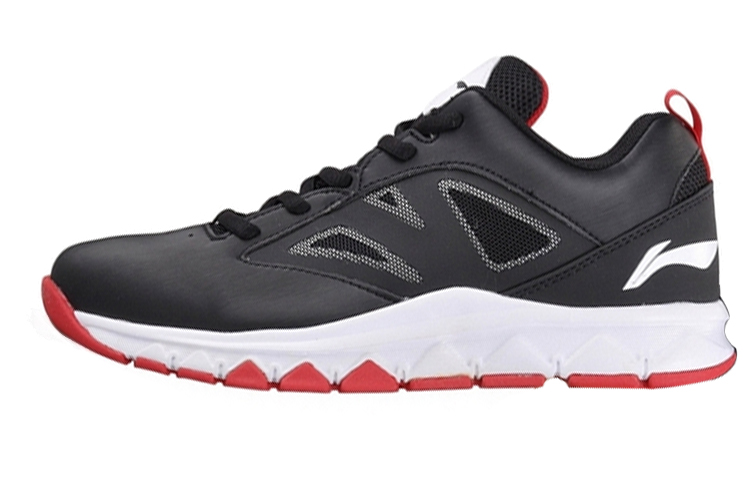 Li-Ning Running Shoes Low 'Black White Red'
