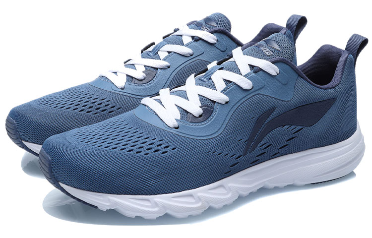 Lookbook Li-Ning Hardloopschoenen Laag ''Blauw-Wit'' ARBR005-3