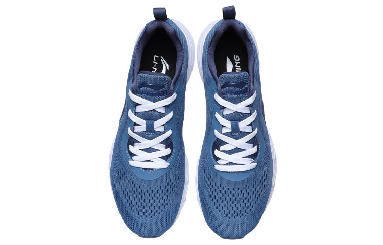 Shop Li-Ning Hardloopschoenen Laag ''Blauw-Wit'' ARBR005-3