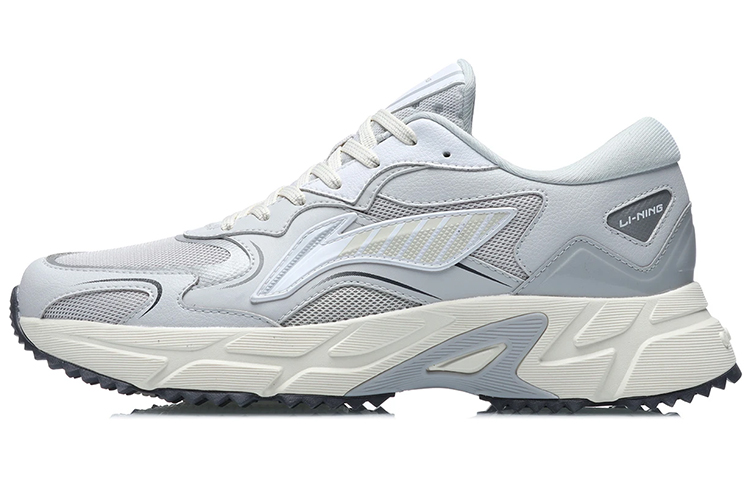 Li-Ning Running Shoes Low 'Grey White'
