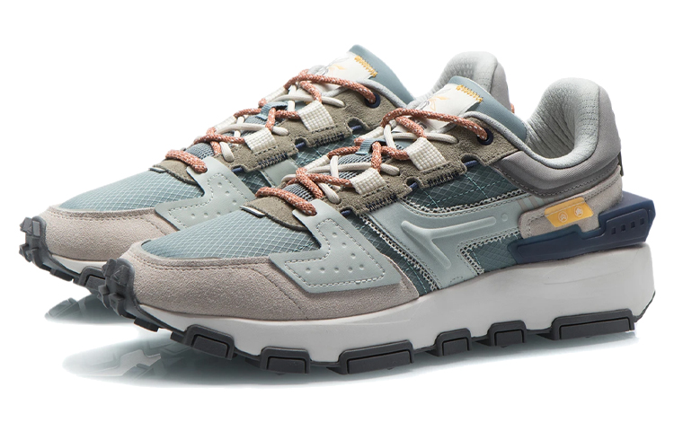 Li-Ning Running Shoes Low 'Lead Grey Green' 圖 3