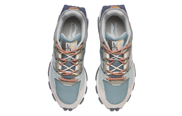 Li-Ning Running Shoes Low 'Lead Grey Green' 圖 4