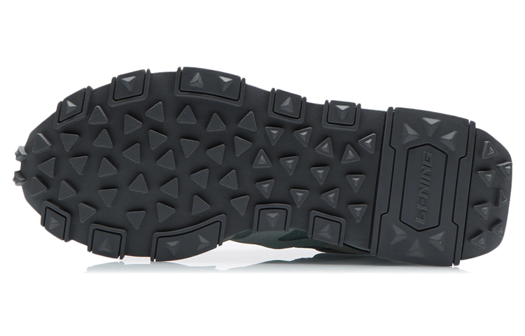 Li-Ning Running Shoes Low 'Lead Grey Green' 圖 5