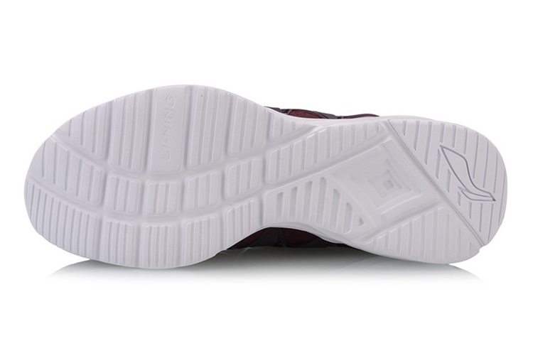 Shop LiNing李寧 低筒耐磨跑步鞋 紅白