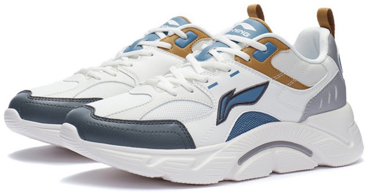 Sepatu Lari Li-Ning Rendah 'Putih Abu-Abu' ARSR057-4 Lookbook Sepatu Lari Li-Ning Rendah 'Putih Abu-Abu' ARSR057-4