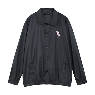 Li-Ning Sakura Series Floral Loose-Fit Casual Jacket Unisex Black AFDS943-5
