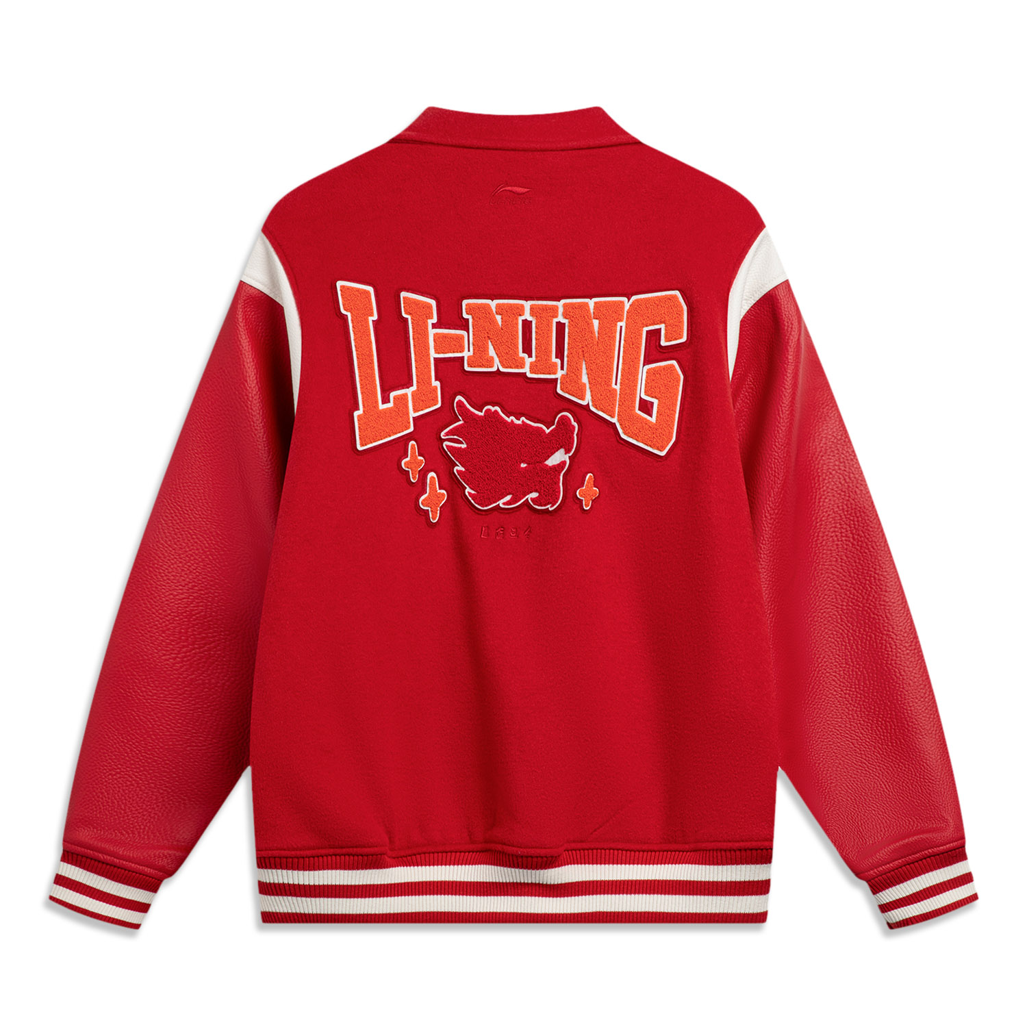 Lookbook Li-Ning Samba Red Embroidered Stripe Jacket - Prosperity Series AJMU007-4