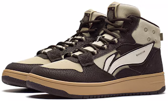 Lookbook Li-Ning San Yuan High 3M 'Brown Khaki' AGCS241-4