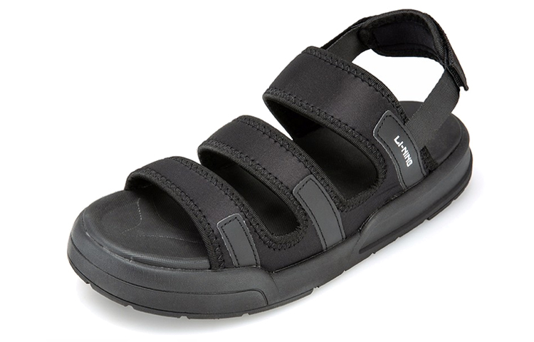 Lookbook Li-Ning Sandal 'Standard Black' AGUN007-1