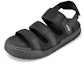 Lookbook Sandal Li-Ning 'Hitam Standard' AGUN007-1