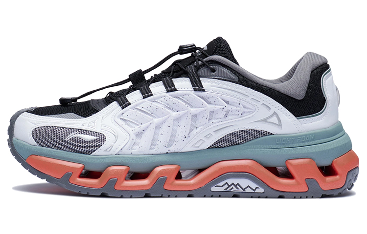 Li-Ning Scenery Low 'White Black Orange' AGLR079-3