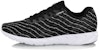 Kasut Lari Ringan Bernafas Li-Ning Seamless Knit 'Hitam Putih' ARBN013-1