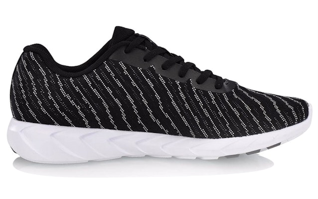 Li-Ning Seamless Knit Breathable Lightweight Running Shoes 'Black White' ARBN013-1 Order Li-Ning Seamless Knit Breathable Lightweight Running Shoes 'Black White' ARBN013-1