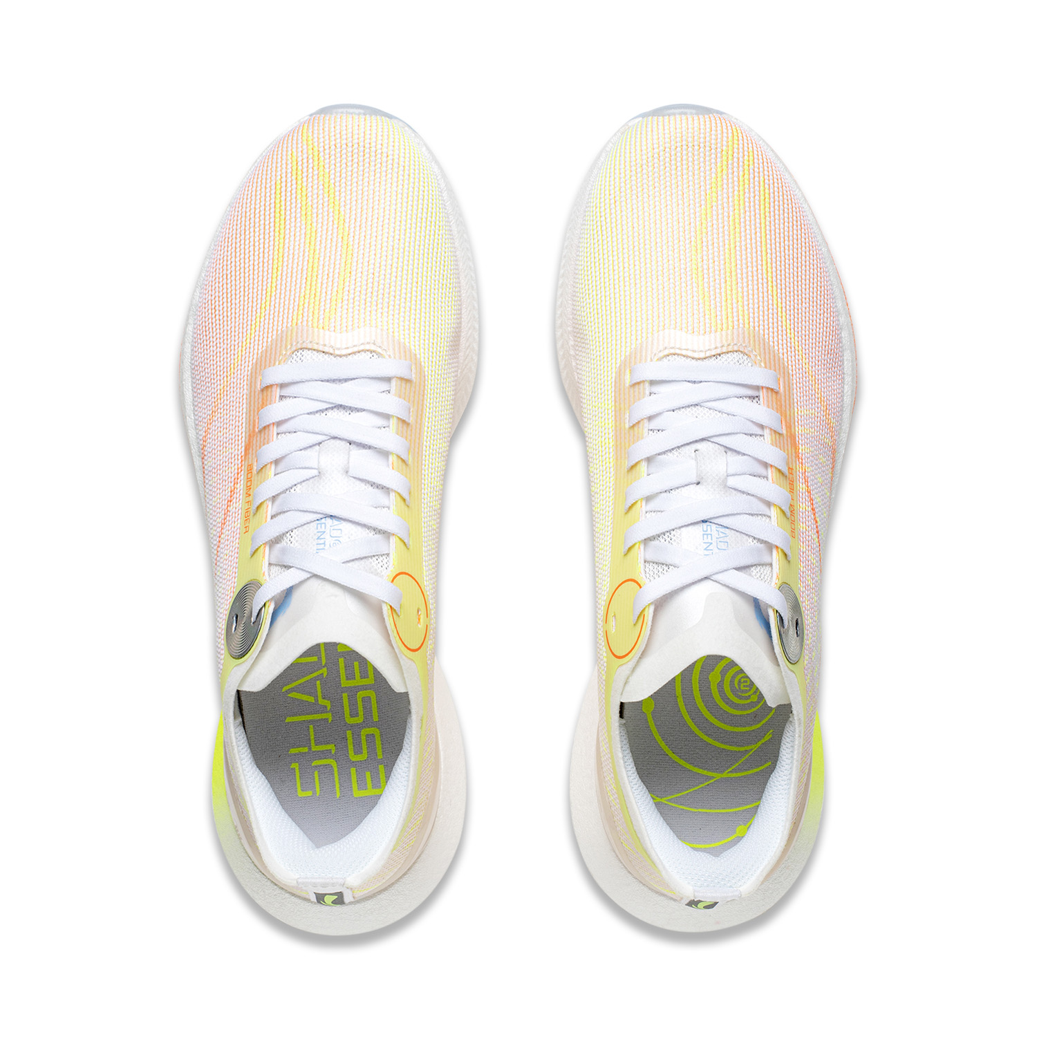 Shop LiNing李寧 絕影2.0 重要 舒適百搭 減震防滑輕便 低筒 跑步鞋 男款 白綠