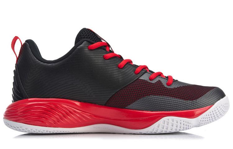 Order Li-Ning Shadow 2 'Negro Rojo' ABPN019-2