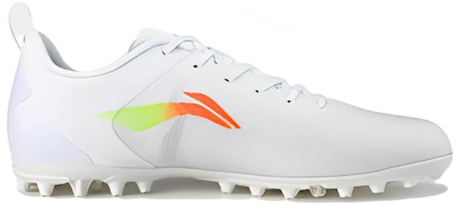 LiNing李寧 網面壓膜人造草地 減震防滑 足球鞋 男款 白色 Order LiNing李寧 網面壓膜人造草地 減震防滑 足球鞋 男款 白色