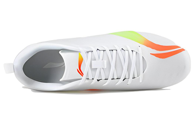 Lookbook LiNing李寧 網面壓膜人造草地 減震防滑 足球鞋 男款 白色