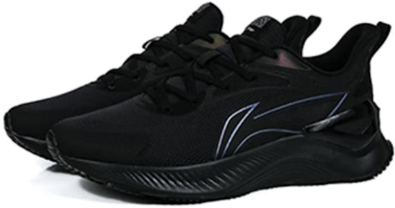 LiNing李寧 越影3.0 減震耐磨透氣 低筒 跑步鞋 男款 黑色 Order LiNing李寧 越影3.0 減震耐磨透氣 低筒 跑步鞋 男款 黑色