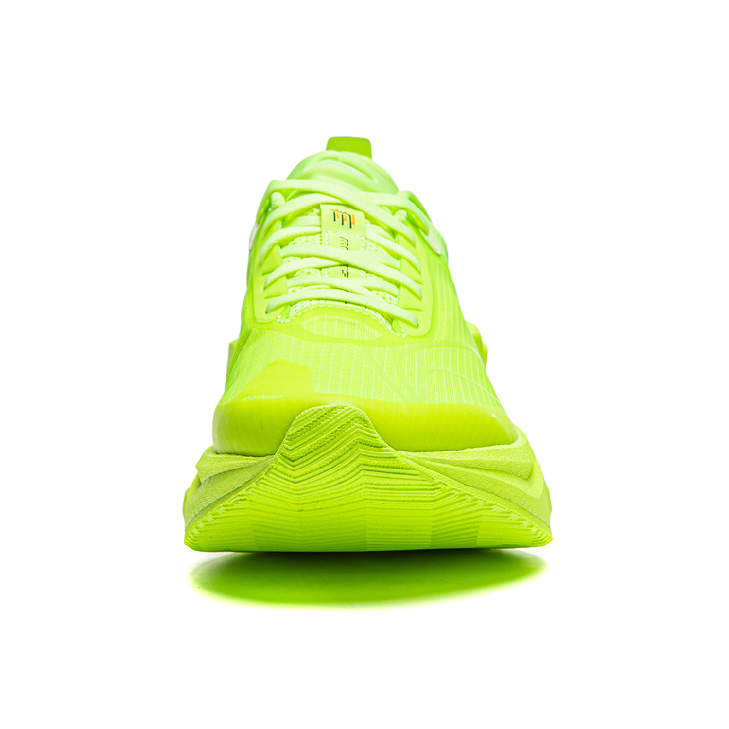 Shop LiNing李寧 絕影3 ESSENTIAL 䨻弜一體 穩定減震防滑耐磨支撐回彈 低筒 休閒跑步鞋 男款 螢光綠