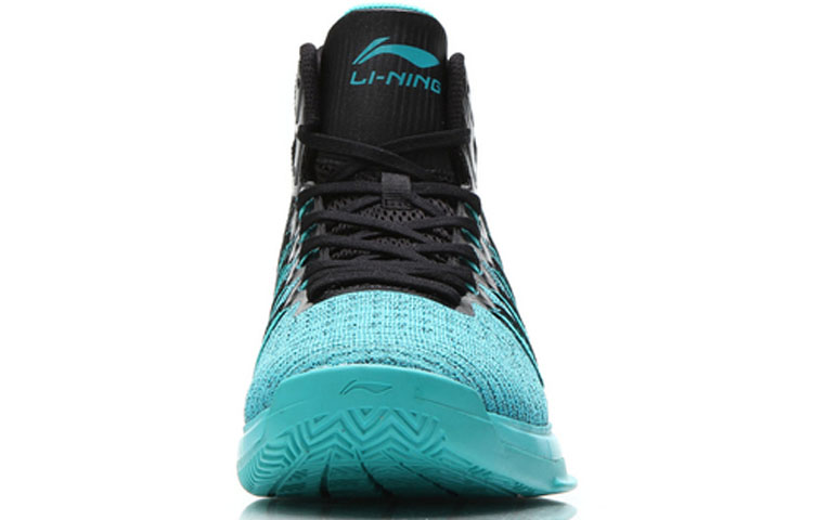 Shop Li-Ning Shadow ''Basket Professionale Nero Blu High-Top'' ABAM065-2