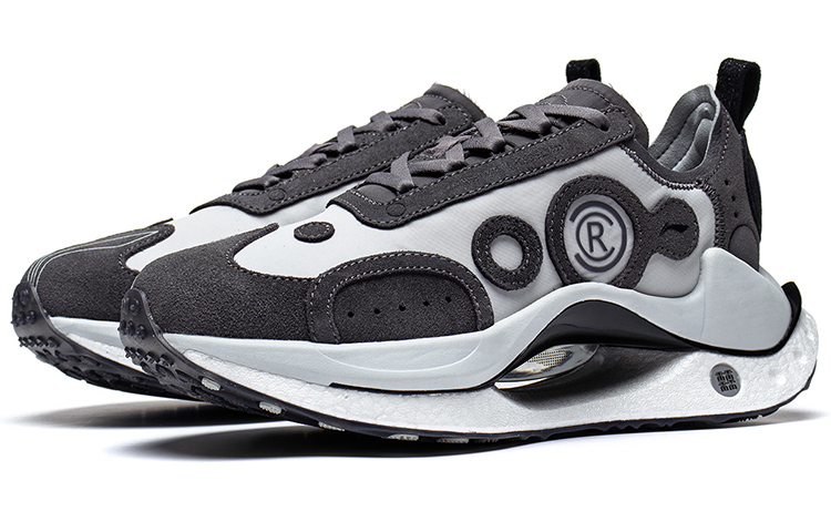 Lookbook 李寧 シャドウCRC ロー "インクグレー" AZGT017-7