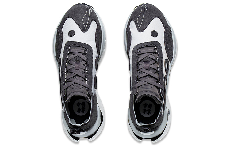 Shop 李寧 シャドウCRC ロー "インクグレー" AZGT017-7