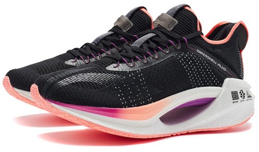 LiNing李寧 絕影 Essential 一體織 反光 透氣 低筒 跑步鞋 男款 黑橙 Lookbook LiNing李寧 絕影 Essential 一體織 反光 透氣 低筒 跑步鞋 男款 黑橙