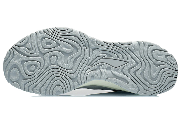 Lookbook 李寧 越影Essential 反光回彈減震 低幫 跑步鞋 男款 硬幣灰色