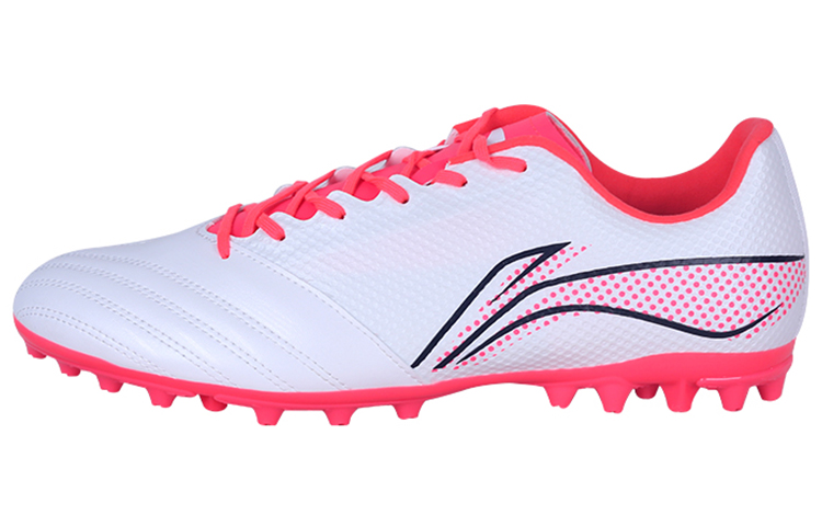 Li-Ning Shadow Football Boots 'White Red' ASFS009-7