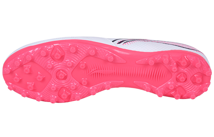 Shop 리닝 쉐도우 축구화 (화이트/레드) ASFS009-7