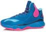 Order Li-Ning Shadow High-Top Basketballschuhe ''Blau-Rot'' ABAL003-4