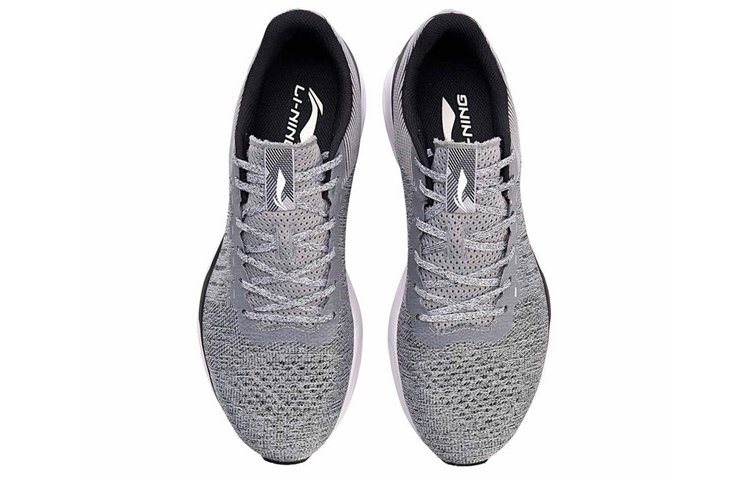 Shop Li-Ning Shadow Low-Top Running Shoes 'Black Grey' ARBN007-5