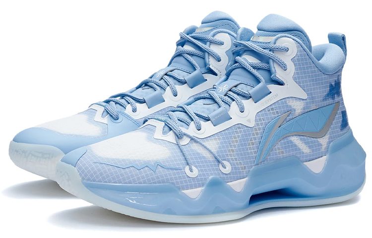 Shop Li-Ning Sharp Blade 2 Mid 'Snow Blue' ABAR087-3