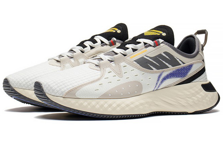 Lookbook 李寧 SHIELD 休閒舒適鞋 '白藍米色' AGLS067-2