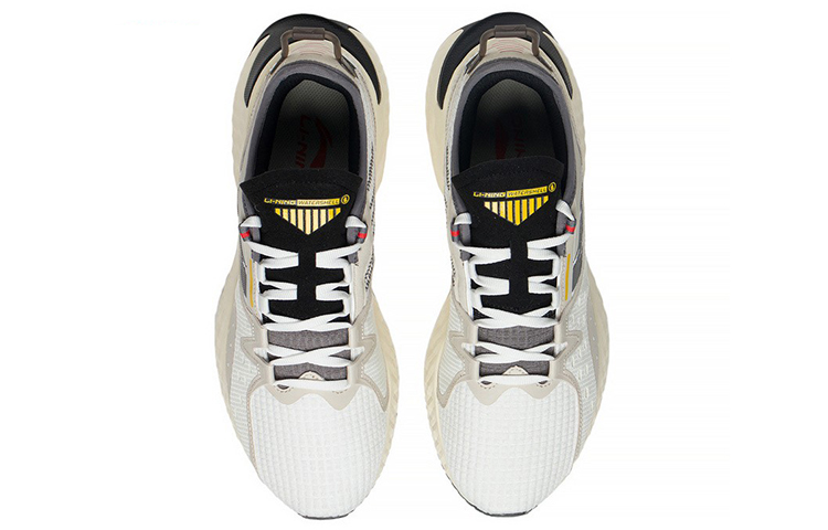 Shop 李寧 SHIELD 休閒舒適鞋 '白藍米色' AGLS067-2