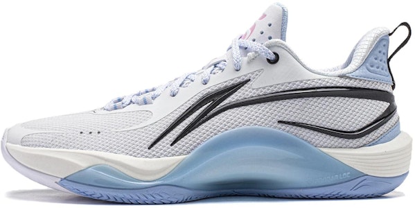 李寧 闪凌 減震耐磨 低幫 籃球鞋 男款 白藍 Buy 李寧 闪凌 減震耐磨 低幫 籃球鞋 男款 白藍