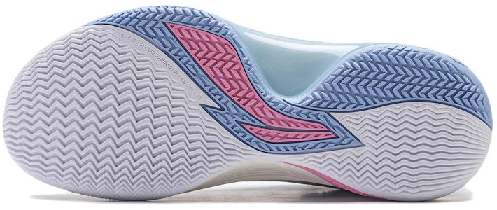 李寧 闪凌 減震耐磨 低幫 籃球鞋 男款 白藍 Sizing 李寧 闪凌 減震耐磨 低幫 籃球鞋 男款 白藍