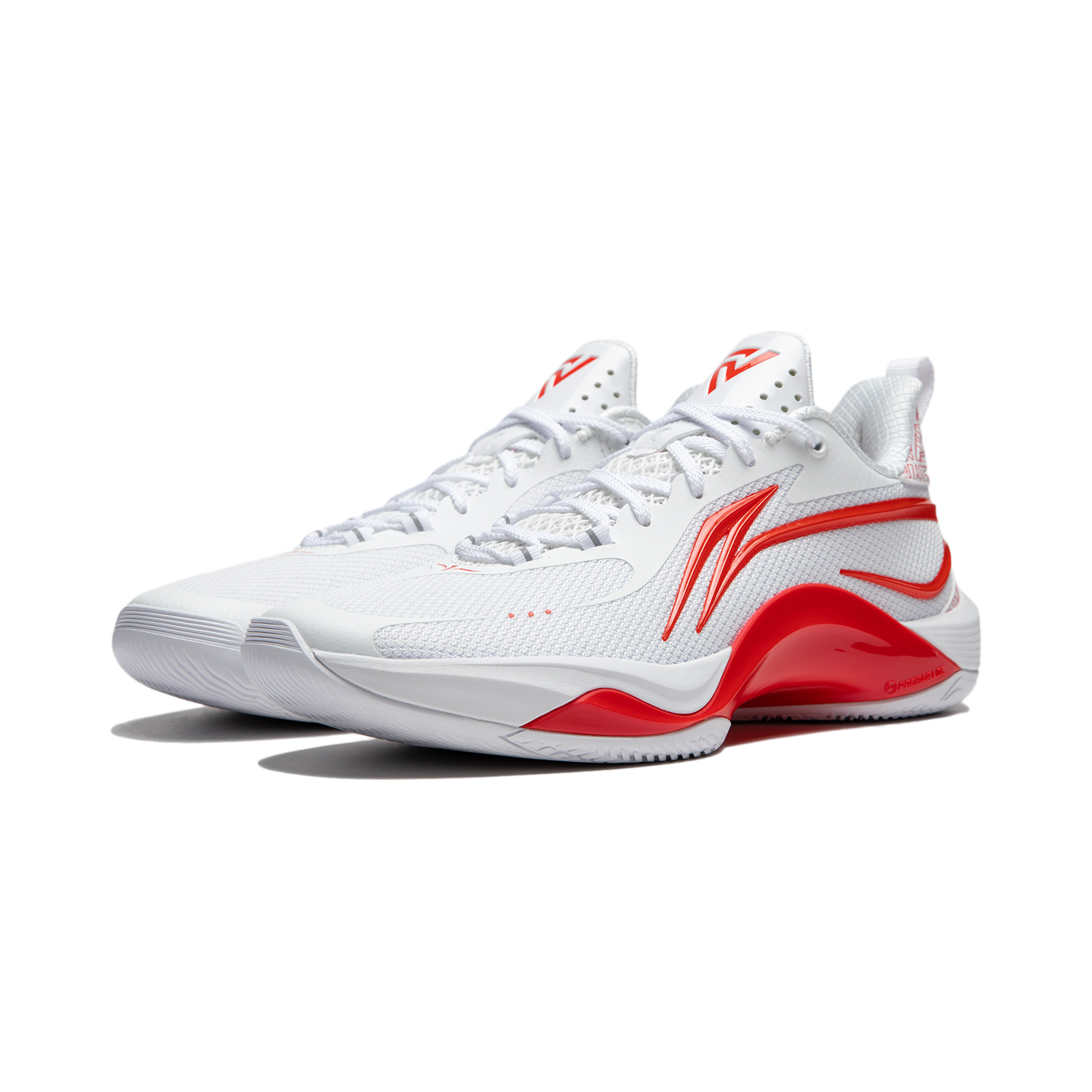 Lookbook Li-Ning Shining 1.0 'Putih Merah' ABPU001-9