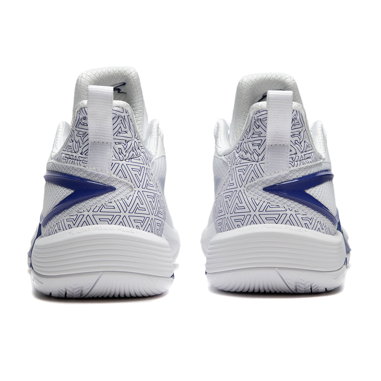 Details for 李寧 シャイニング 1.0 白/ロイヤルブルー ABPU001-10