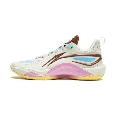 Li-Ning Shining On Court 'Beige Brown Pink'