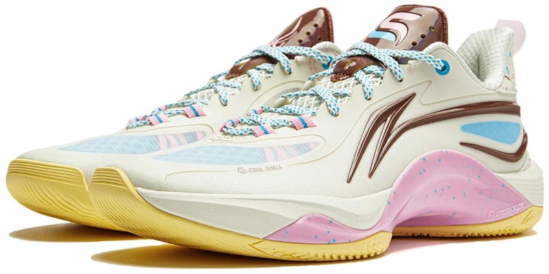 Li-Ning Shining On Court 'Beige Coklat Merah Jambu' ABPU007-3 Lookbook Li-Ning Shining On Court 'Beige Coklat Merah Jambu' ABPU007-3