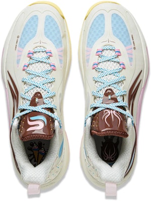 Li-Ning Shining On Court 'Beige Coklat Merah Jambu' ABPU007-3 Shop Li-Ning Shining On Court 'Beige Coklat Merah Jambu' ABPU007-3