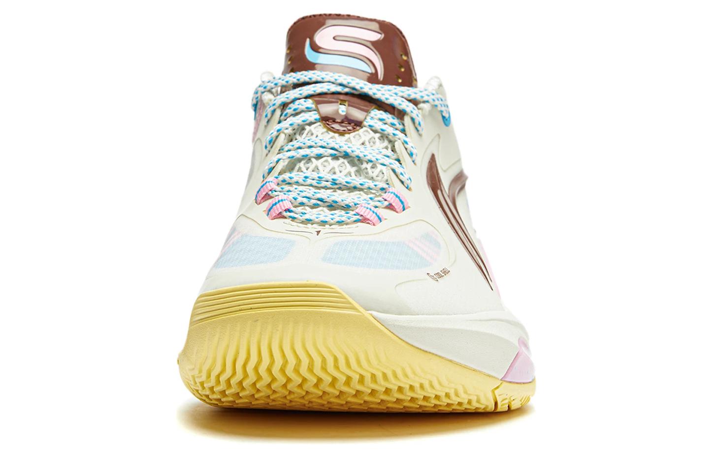 Purchase Li-Ning Shining On Court 'Beige Marrón Rosa'. ABPU007-3