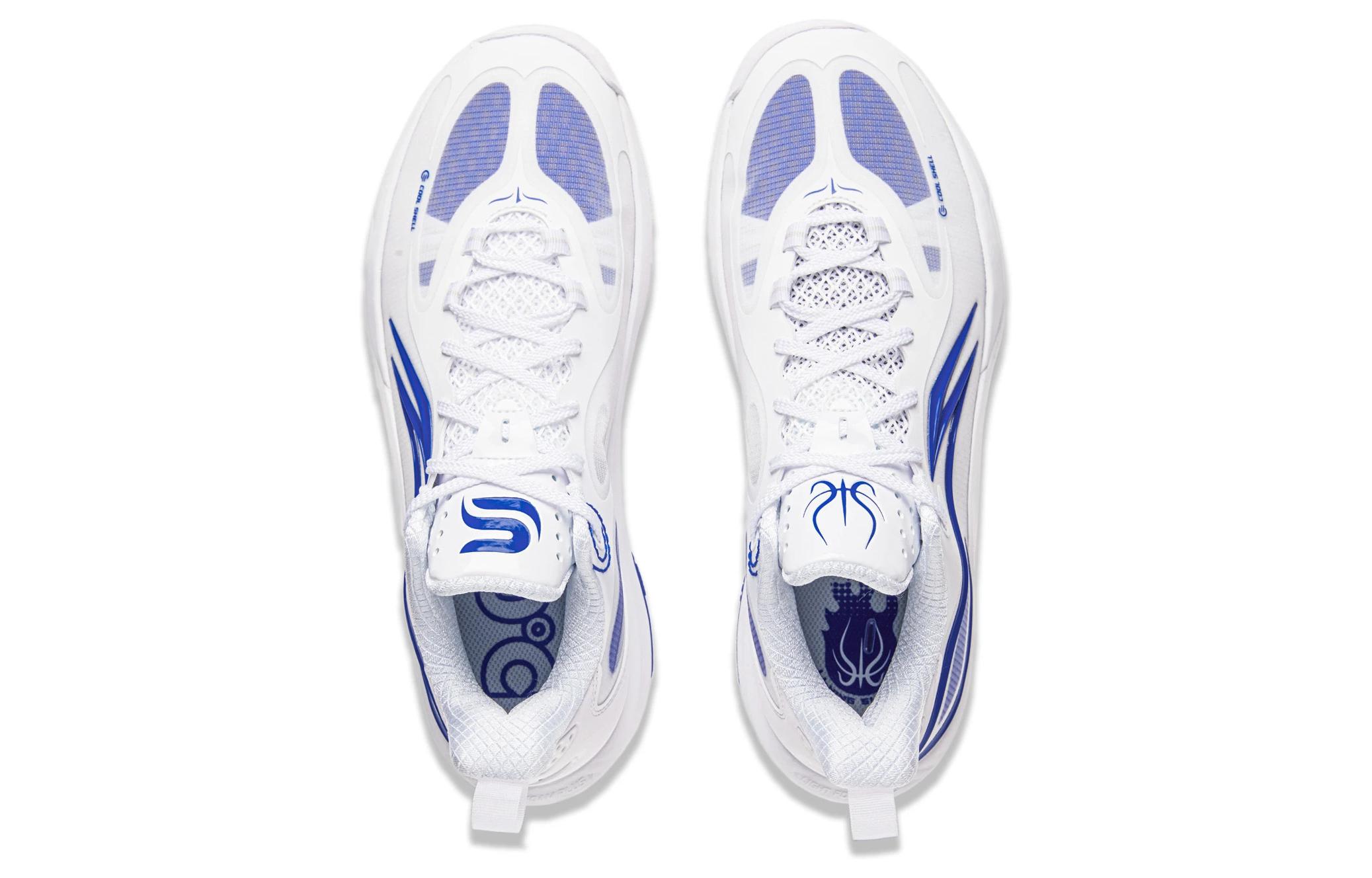 Shop Li-Ning Brillando en la Cancha 'Blanco Azul' ABPU007-2