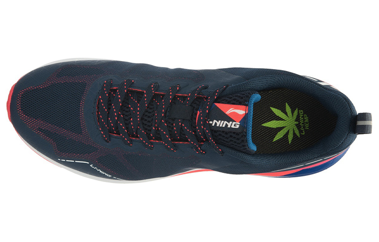 Lookbook Li-Ning Shock Absorbing 2 ''Blauw-Rood'' ARHL009-1