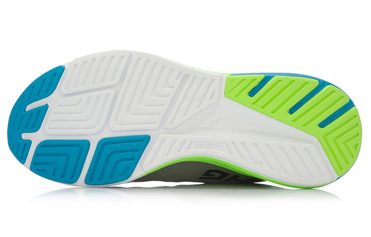 Purchase Li-Ning Schokabsorberende 2 Hardloopschoenen ''Grijs Groen'' ARHL009-4