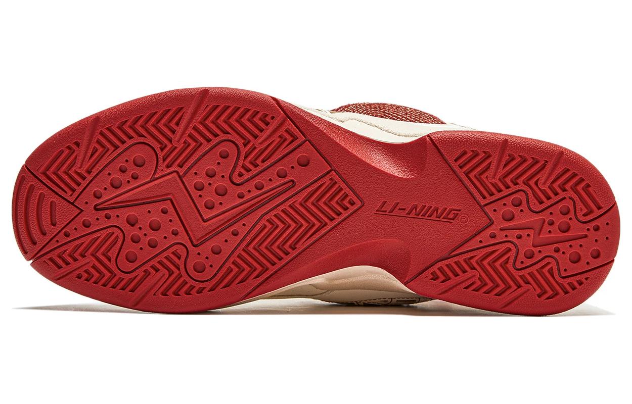 Sizing 李寧シューティングスター「ベージュレッド」 AZGU025-3