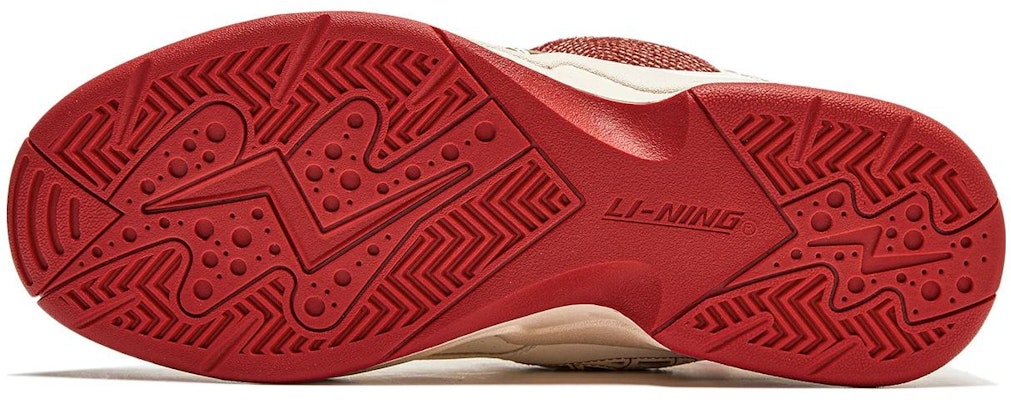 李寧シューティングスター「ベージュレッド」 AZGU025-3 Sizing 李寧シューティングスター「ベージュレッド」 AZGU025-3